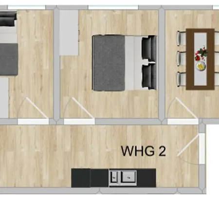 Apartmán Hafenloft 2 *